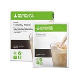 Formula 1 Nutritional Shake Mix Sachets Cookie Crunch Pack of 7 sachets