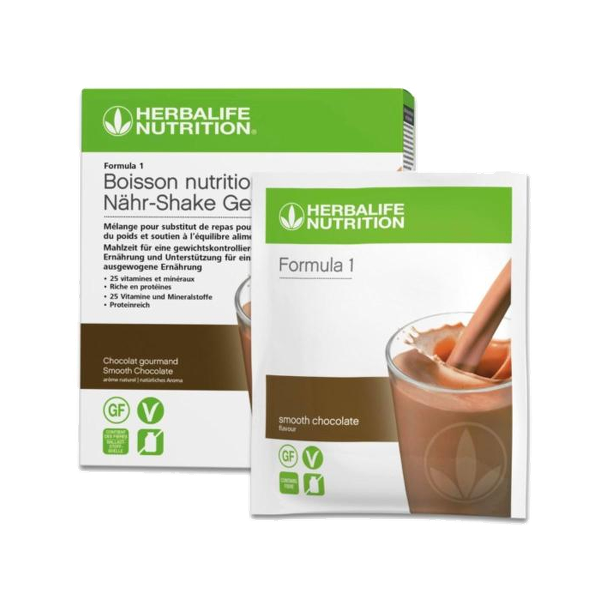 Formula 1 Nutritional Shake Mix Sachets Smooth Chocolate Pack of 7 sachets