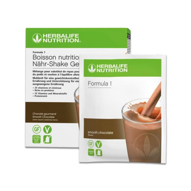 Formula 1 Nutritional Shake Mix Sachets Smooth Chocolate Pack of 7 sachets