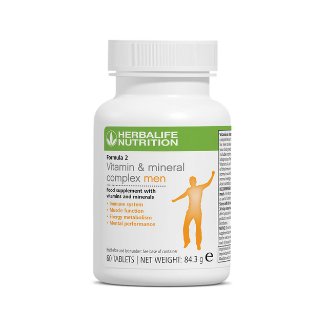 Formula 2 - Vitamin & Mineral Complex Men's 60 tablets