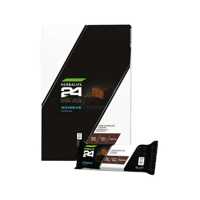 H24 Achieve Bar Dark Chocolate 6 x 60g bars per box