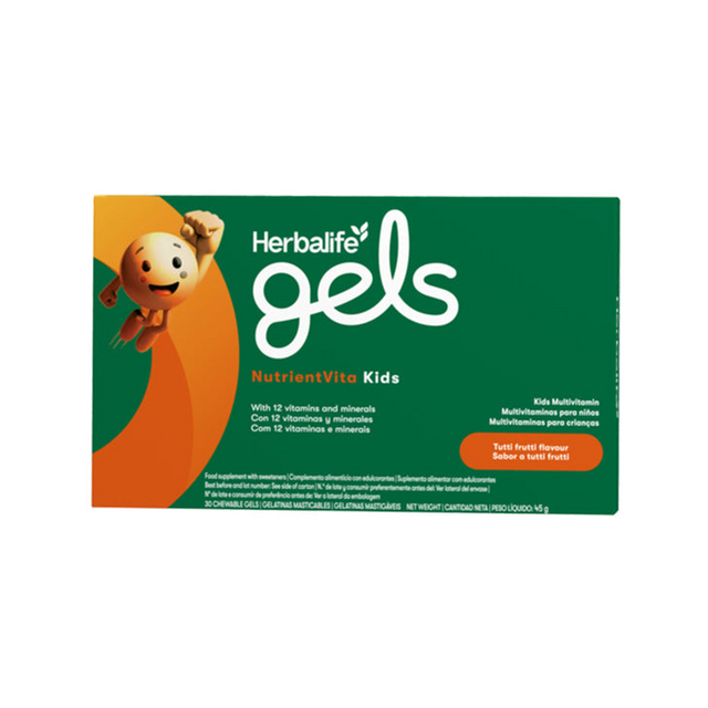 Herbalife Gels - NutrientVita Kids Tutti Frutti 30 chewable gels