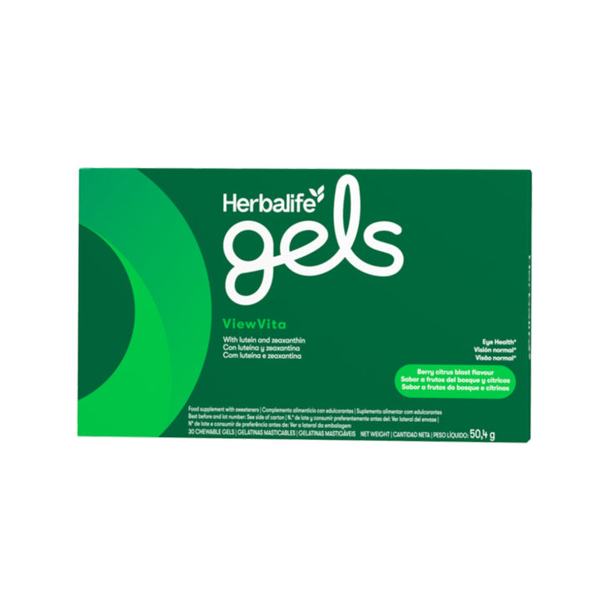 Herbalife Gels - ViewVita Berry Citrus Blast 30 chewable gels