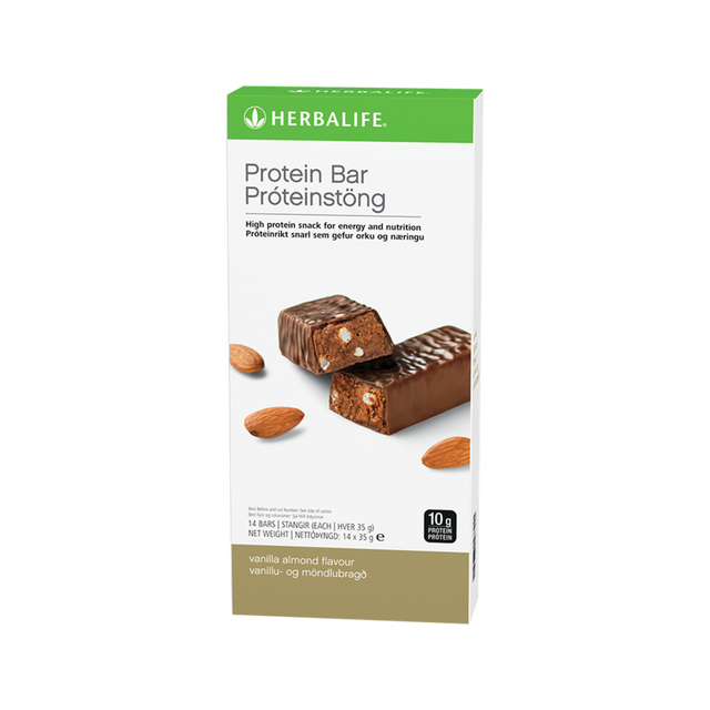 Protein Bars Vanilla Almond 14 bars per box