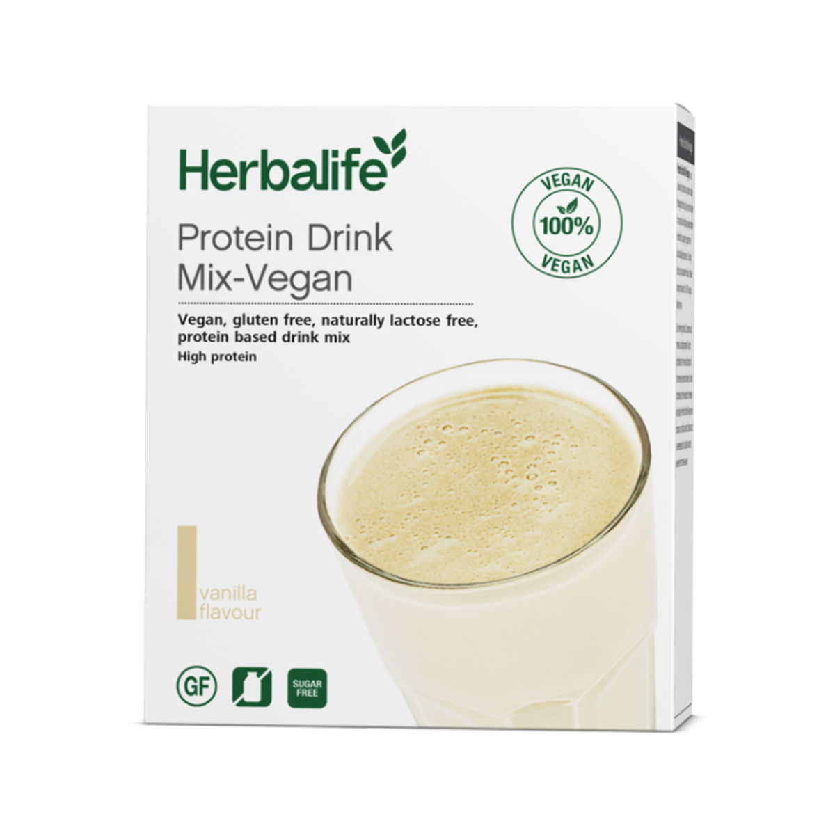 Vegan Protein Drink Mix Sachets Vanilla Pack of 7 sachets